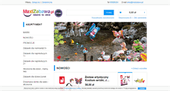 Desktop Screenshot of maxizabawa.pl